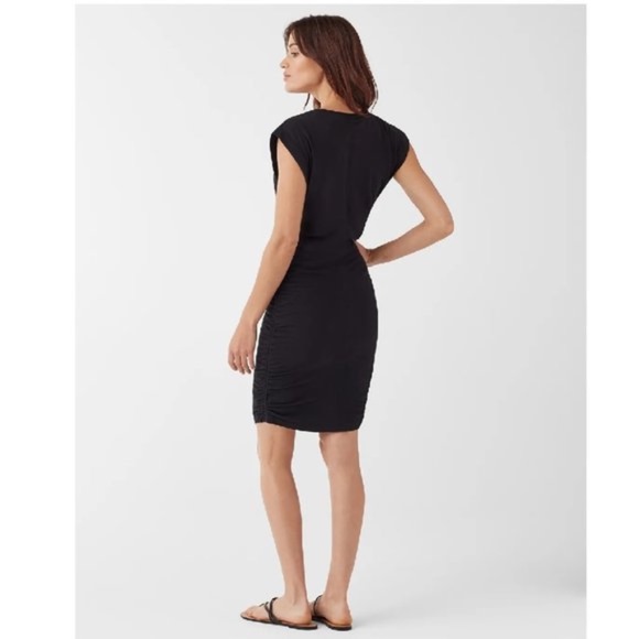 Splendid Ruched Jersey Minidress - Picture 2 of 9